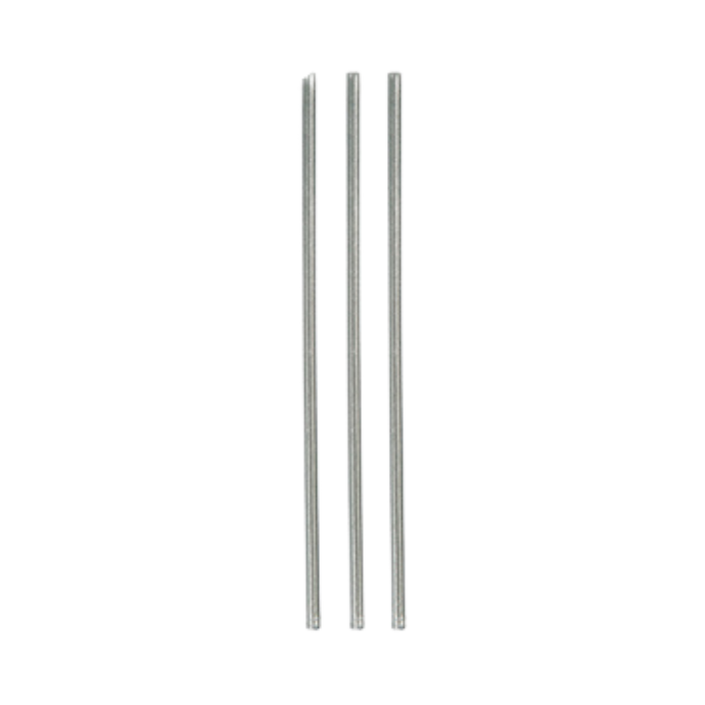 silver reusable straw set straight eco-friendly from Parte Haus party supply store in Bethesda Maryland