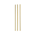 Gold metal straws with a shiny finish for celebrations from Parte Haus party supply store in Bethesda MD