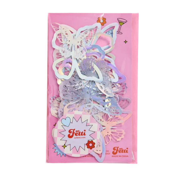 Iridescent Butterfly Cake Topper