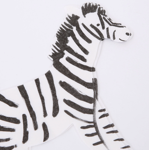 Safari Zebra Dinner Napkins
