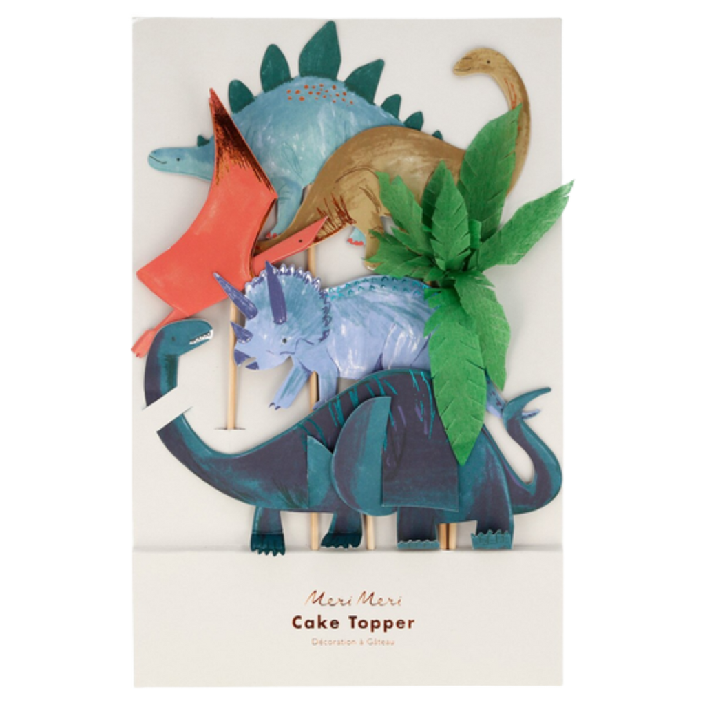 Assorted Dinosaur Kingdom Cake Topper