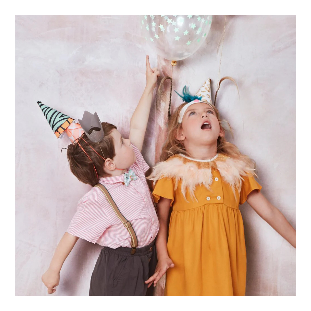 Safari Animal Print Party Hats