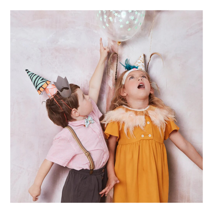 Safari Animal Print Party Hats