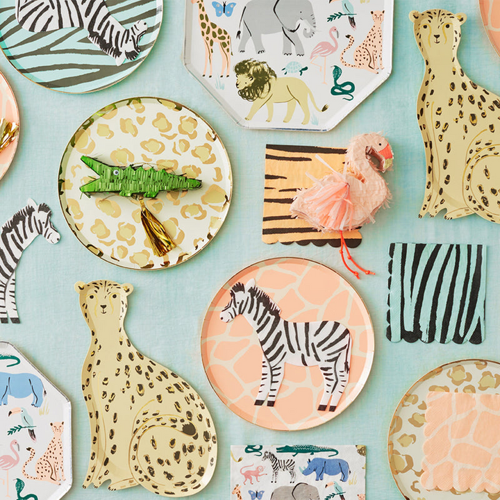 Safari Animal Print Cocktail Napkins
