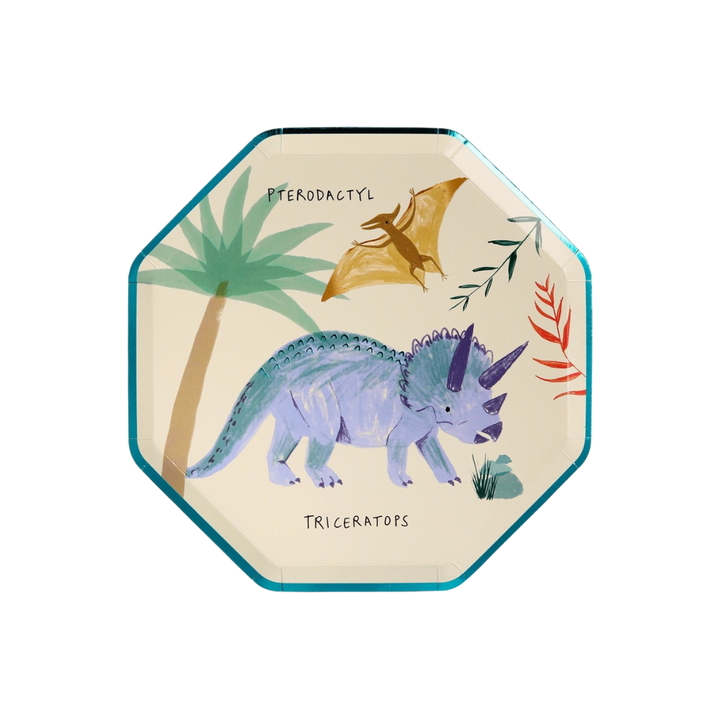 Dinosaur Kingdom Dessert Plates