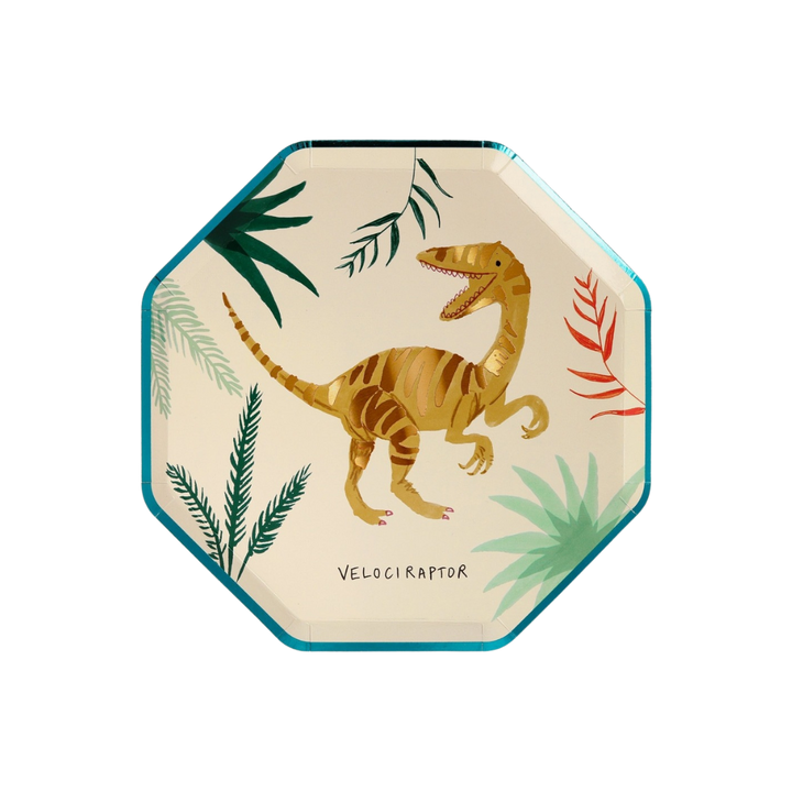 Dinosaur Kingdom Dessert Plates