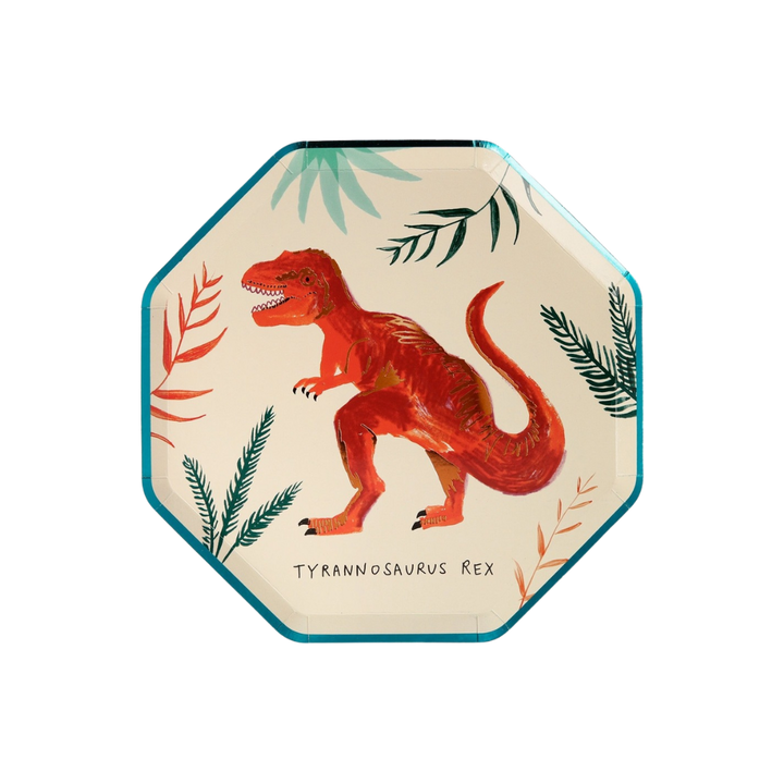 Dinosaur Kingdom Dessert Plates