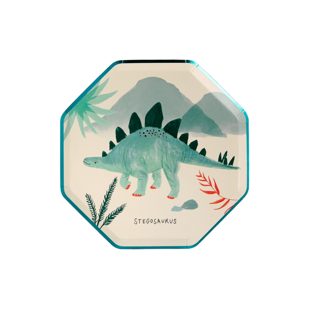 Dinosaur Kingdom Dessert Plates