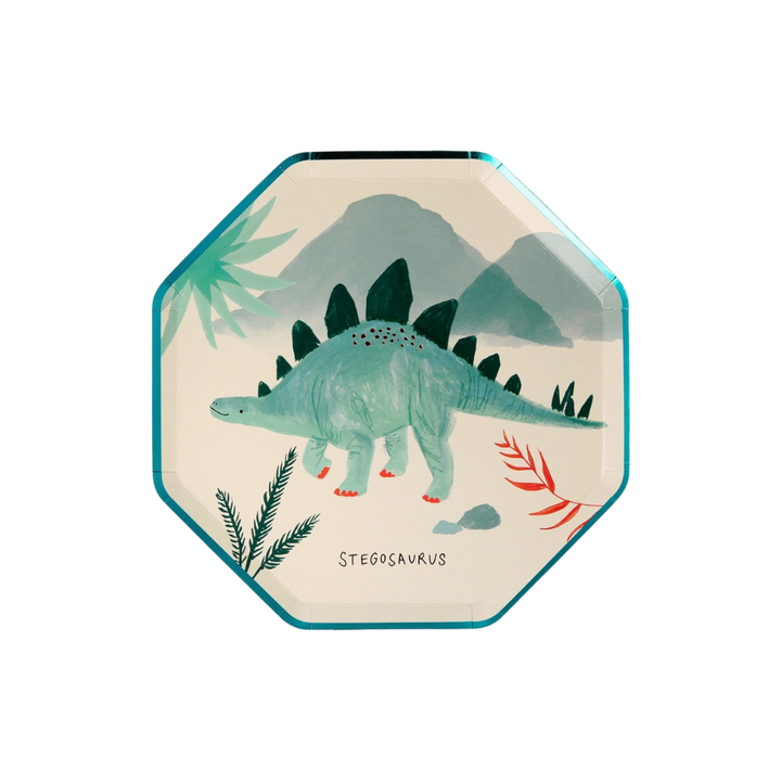 Dinosaur Kingdom Dessert Plates