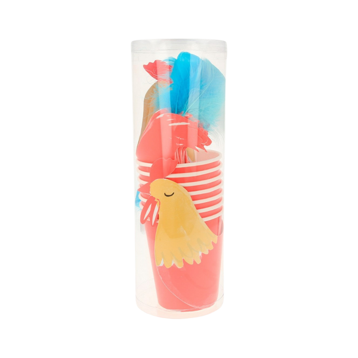 On the Farm Rooster Party Cups