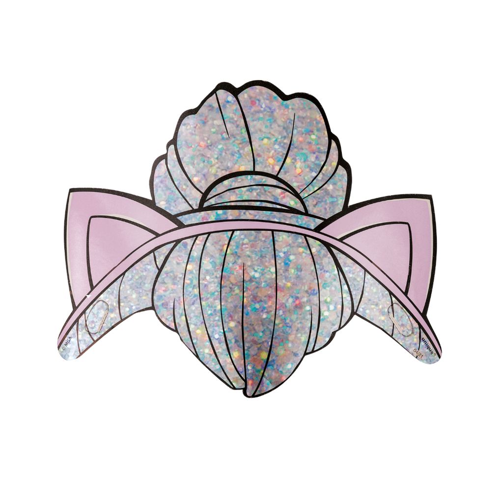 glitter pastel unicorn headband sign for birthday theme from Parte Haus party supply store in Bethesda Maryland