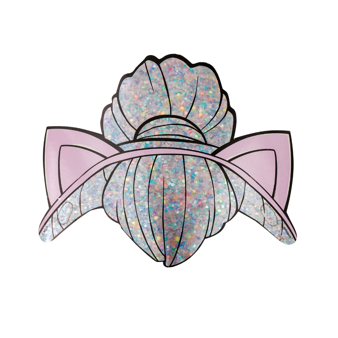glitter pastel unicorn headband sign for birthday theme from Parte Haus party supply store in Bethesda Maryland
