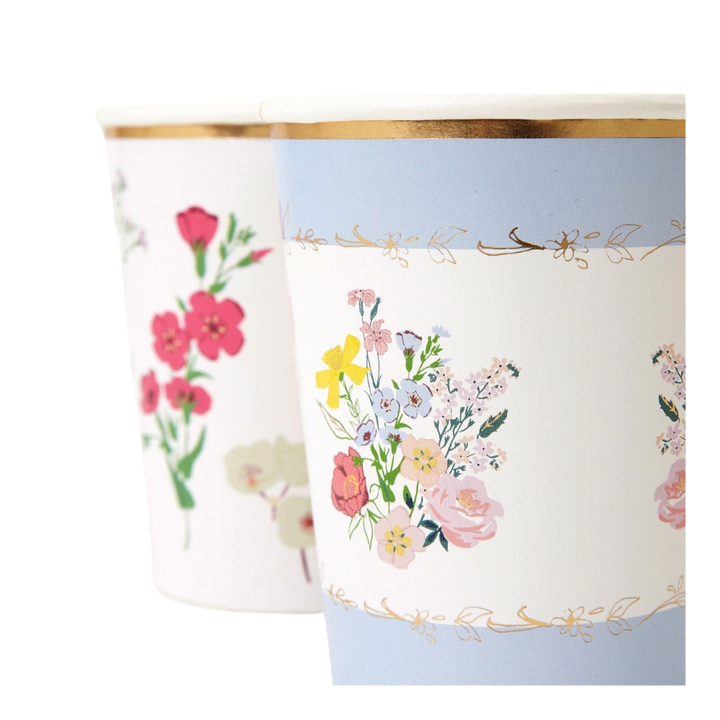 English Garden Party Cups