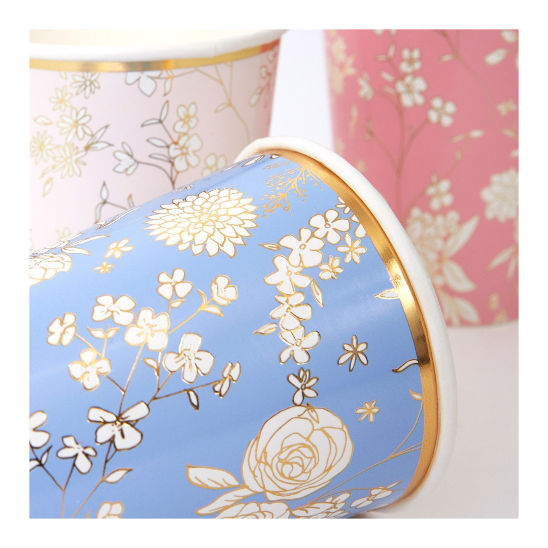 English Garden Party Cups