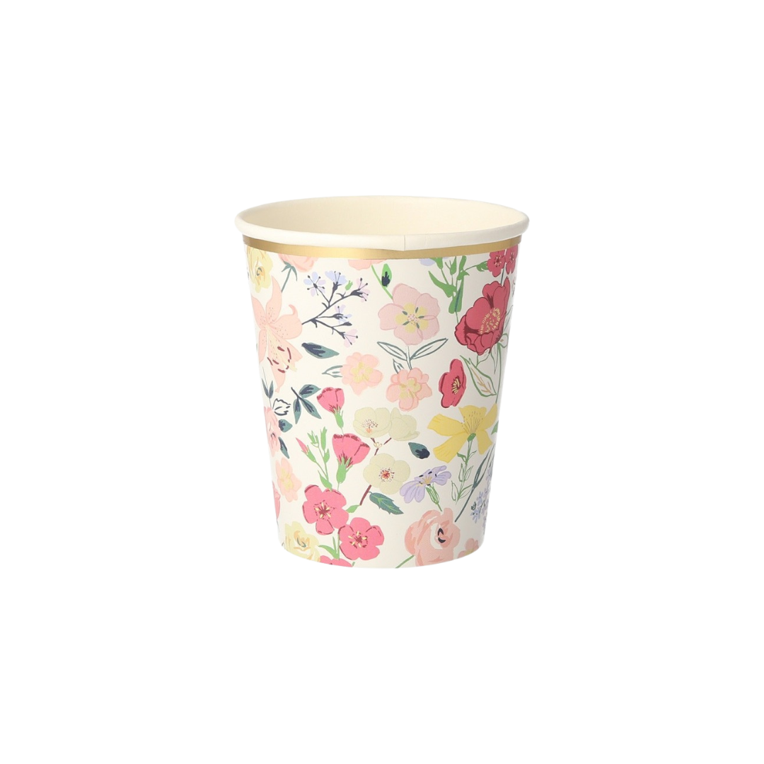 English Garden Party Cups