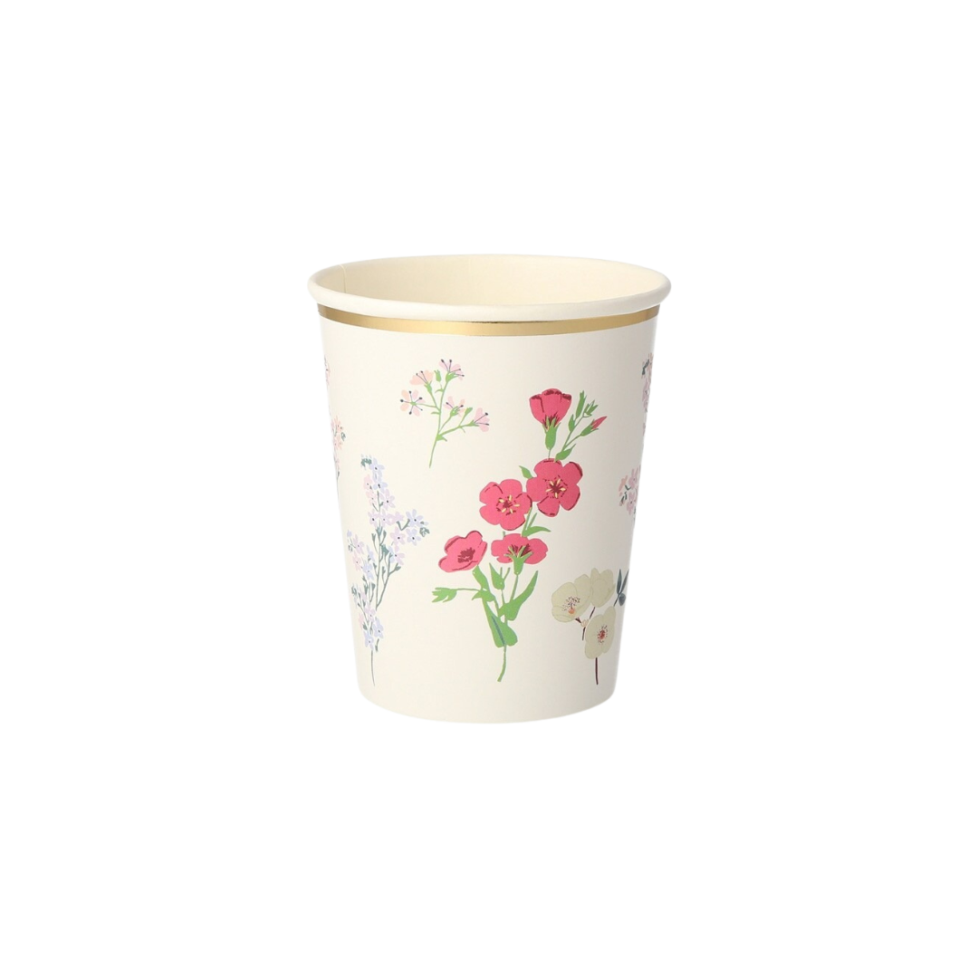 English Garden Party Cups