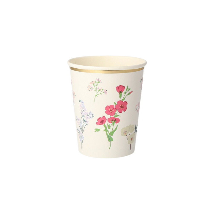 English Garden Party Cups