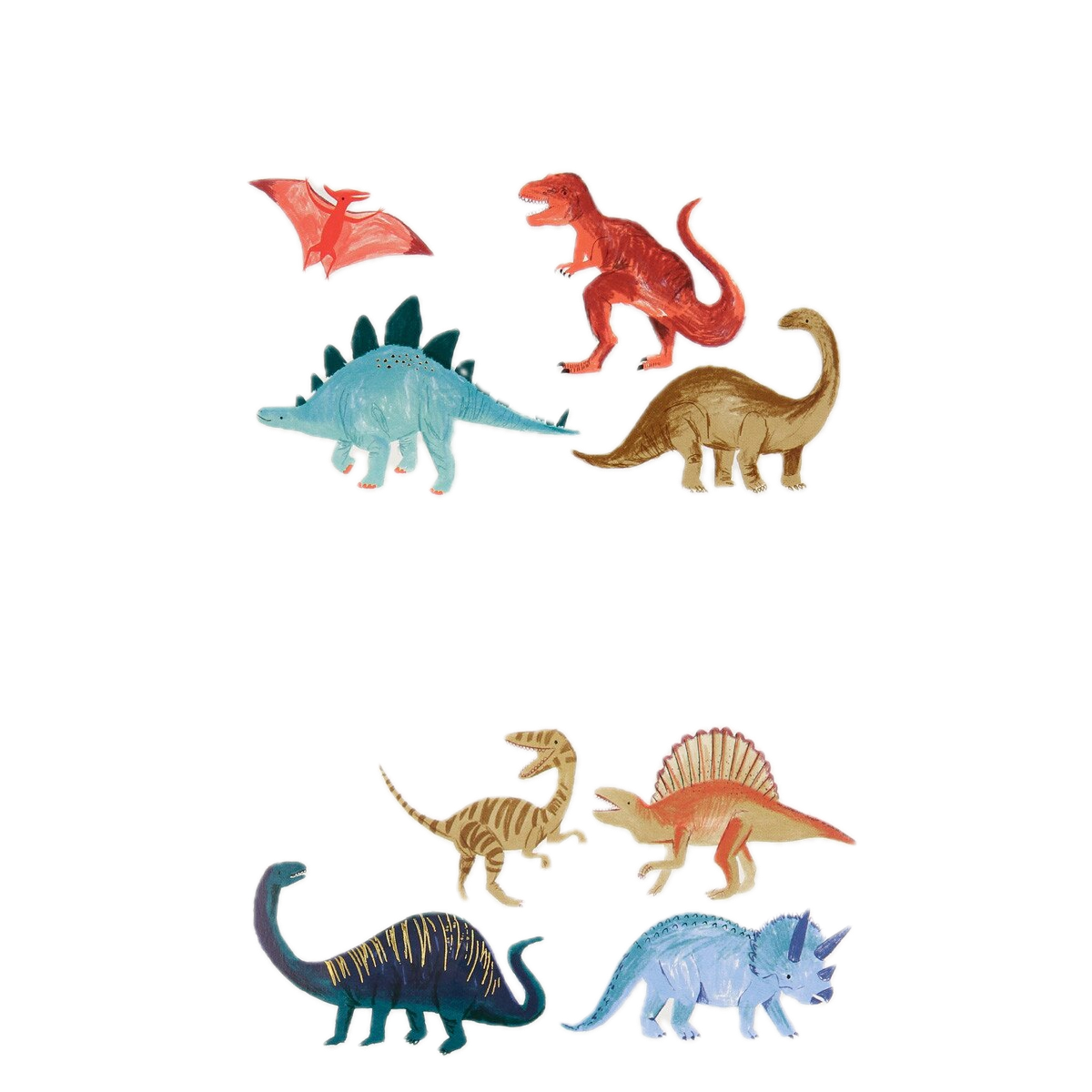 Dinosaur Kingdom Large Temporary Tattoos
