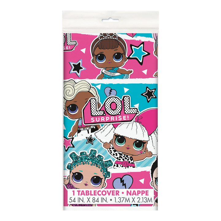 Blue L.O.L. SURPRISE! Plastic Tablecover