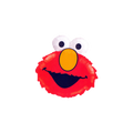 Red Elmo head balloon with wide eyes birthday theme from Parte Haus party supply store in Bethesda Maryland