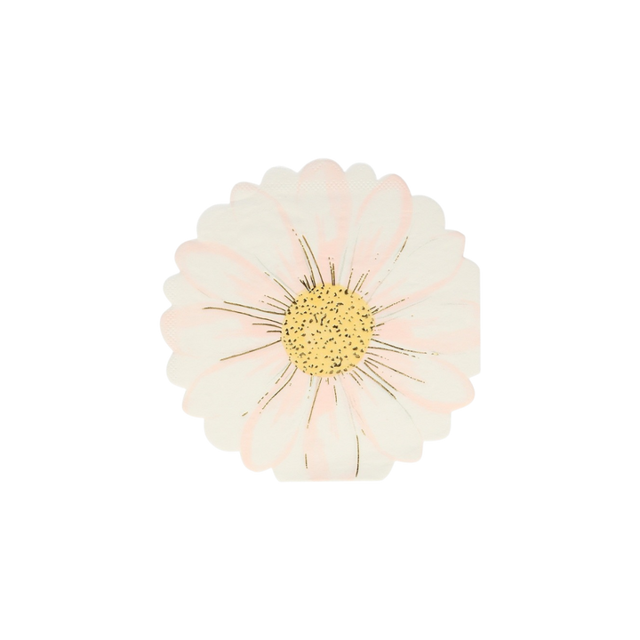 Wild Daisy Flower Party Napkins