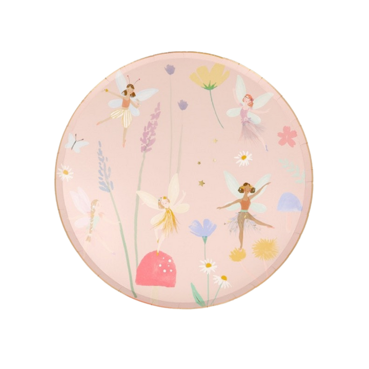 Pink Fairy Dinner Plates