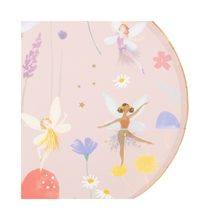 Pink Fairy Dinner Plates