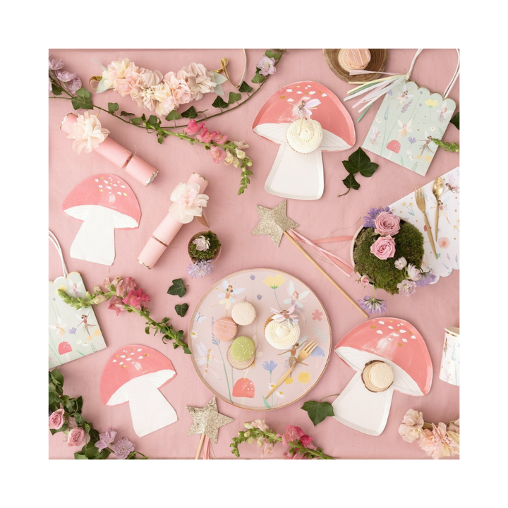 Pink Fairy Dinner Plates