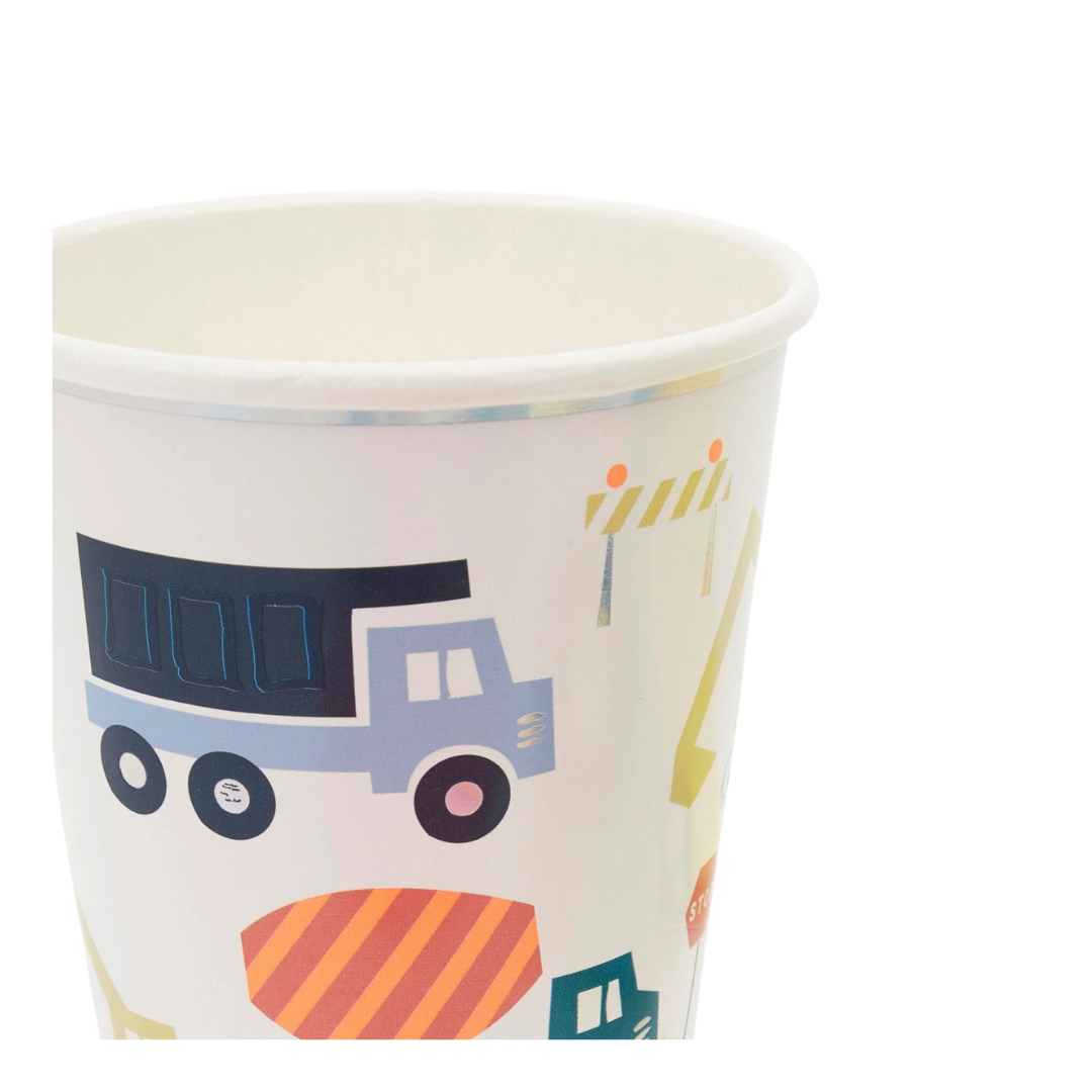 Construction Themed Cups