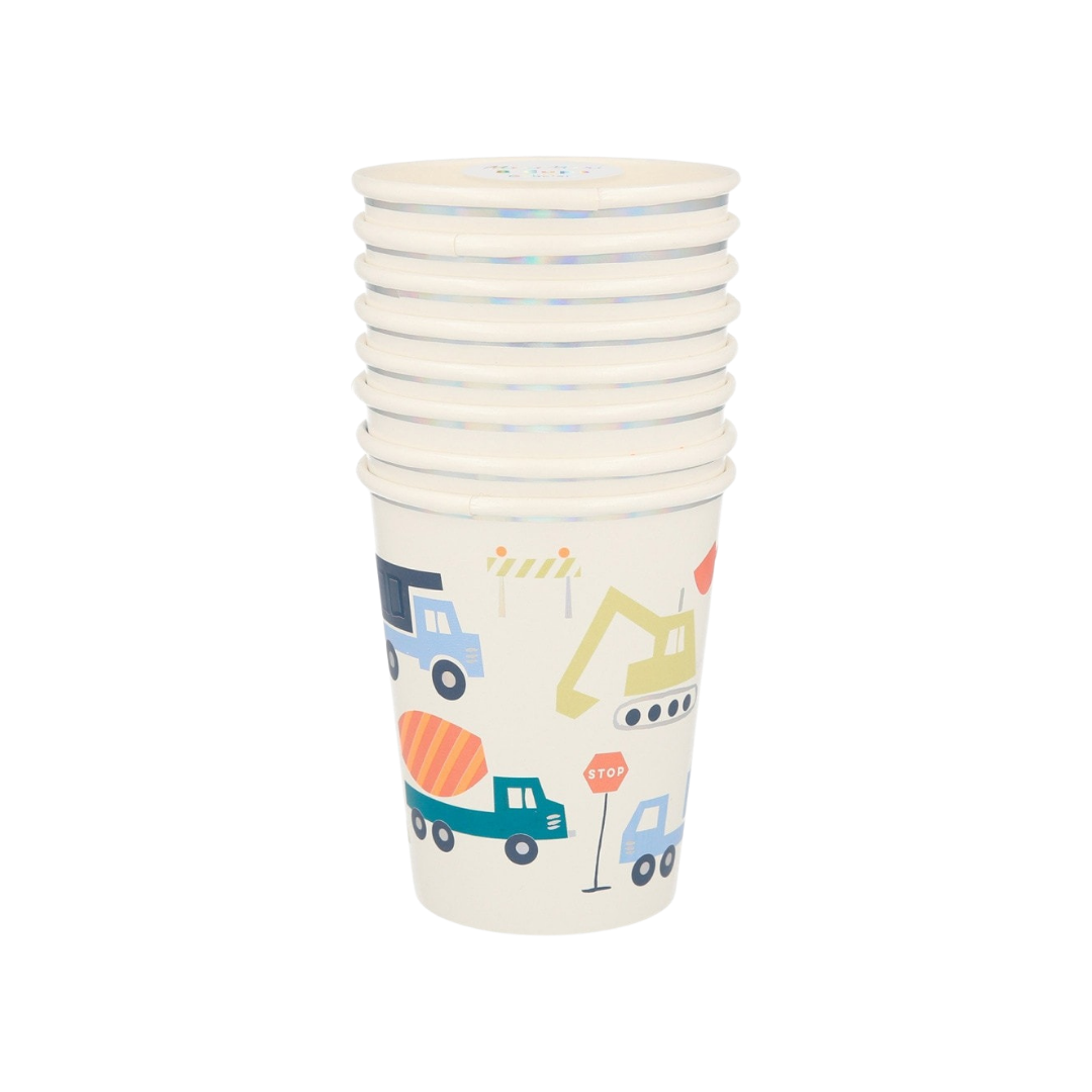 Construction Themed Cups