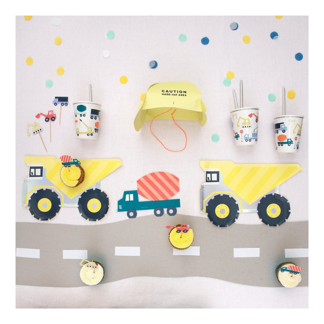 Construction Themed Cups