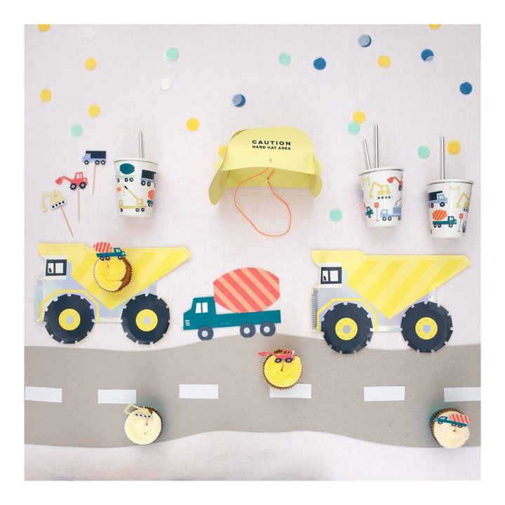 Construction Themed Cups