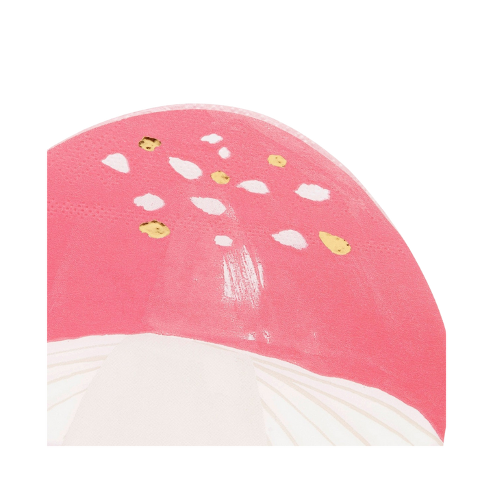 Red Fairy Mushroom Dinner Napkins