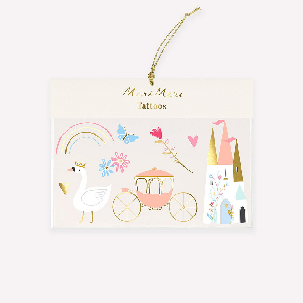 Princess Large Temporary Tattoos