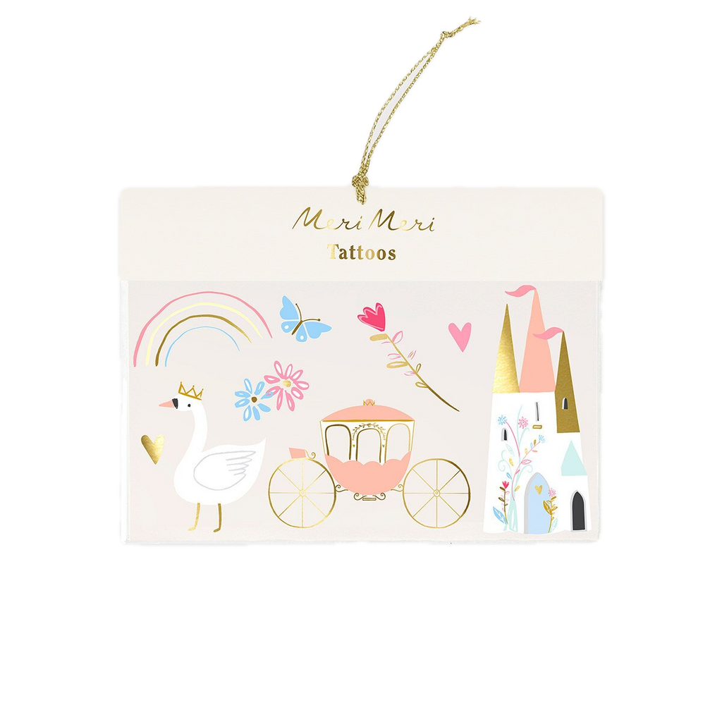 Princess Large Temporary Tattoos