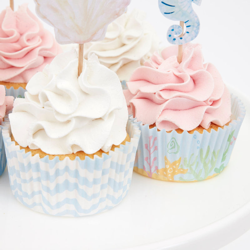Pastel Mermaid Cupcake Kit