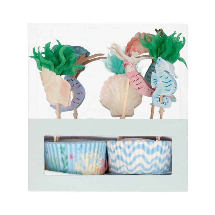 Mermaid Cupcake Kit