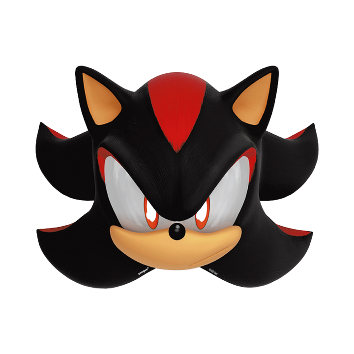 Blue Sonic the Hedgehog Paper Masks
