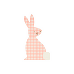 Assorted Gingham Bunny Napkins