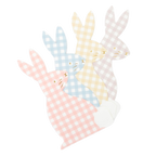 Assorted Gingham Bunny Napkins