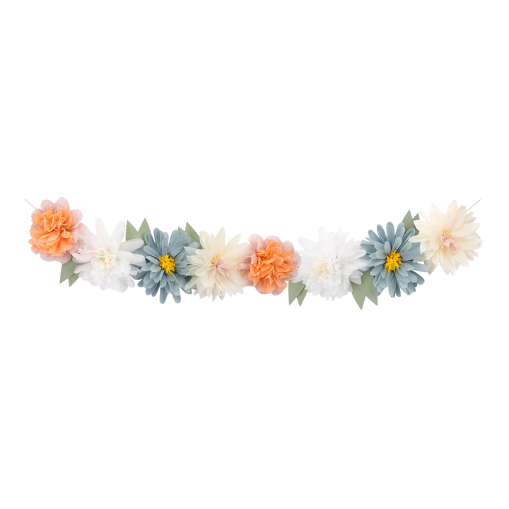 Flowers In Bloom Giant Garland Decoration