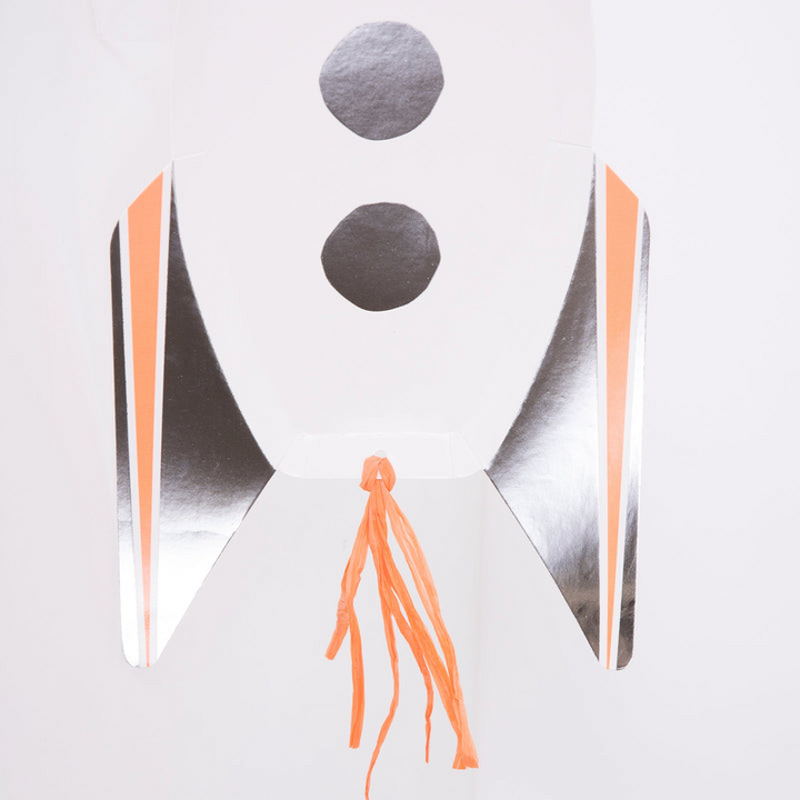 White Rocket Dinner Plates