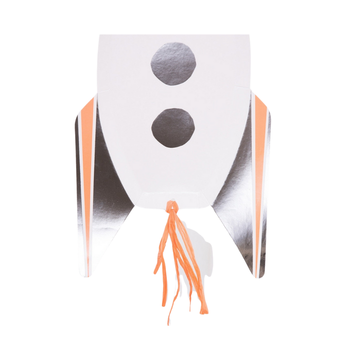 White Rocket Dinner Plates