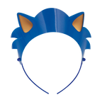 Blue character headband with spiked ears for birthday theme from Parte Haus party supply store in Bethesda Maryland