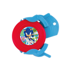 Red and blue Sonic the Hedgehog noise maker for kids birthday from Parte Haus party supply store in Bethesda MD