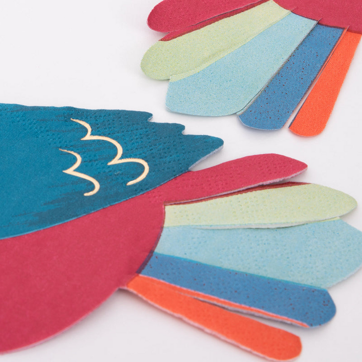 Multicolor Parrot Napkins