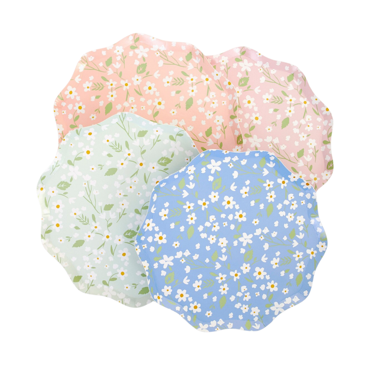 Disty Floral Dinner Plates