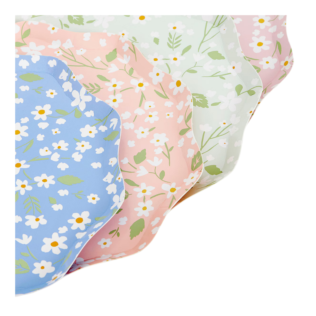 Disty Floral Dinner Plates