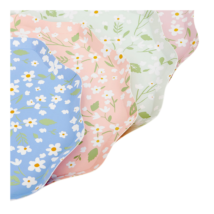Disty Floral Dinner Plates
