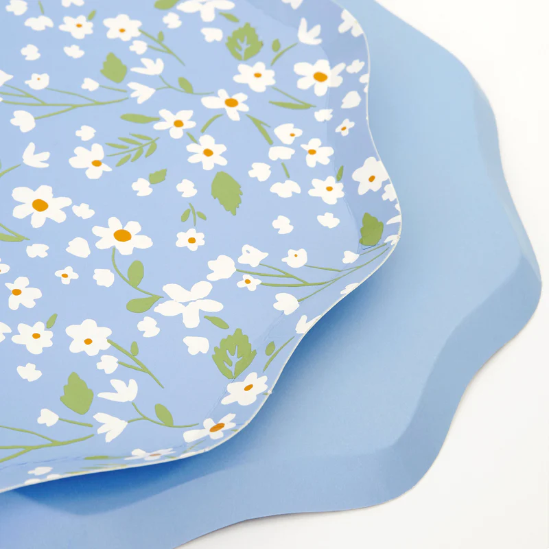 Ditsy Floral Appetizer Plates